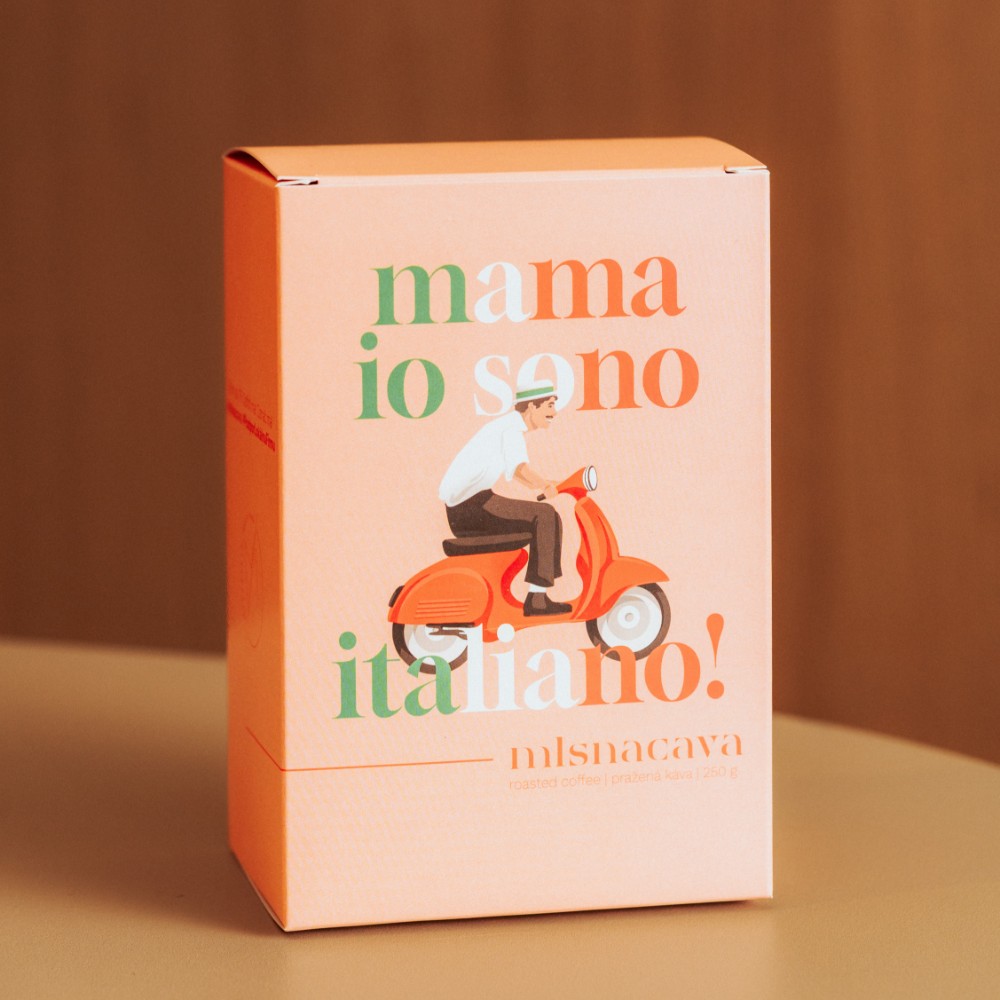 Tradičné espresso: Mama Io Sono Italiano